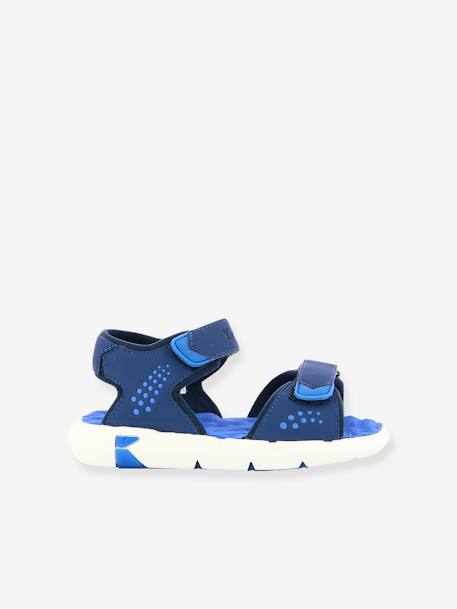 Sandales scratchées enfant Jumangap bleu 1 - vertbaudet enfant 