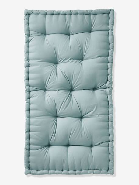Matelas de sol style futon bleu grisé+cannelle+rose+rose poudré+vert sauge 1 - vertbaudet enfant 