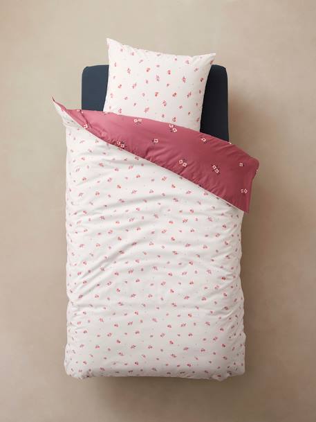 Parure housse de couette + taie d'oreiller enfant BFF écru 12 - vertbaudet enfant 
