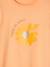 Pull Basics à message détails irisés fille abricot poudré+framboise+jaune+rose+rose pâle+sauge 3 - vertbaudet enfant 