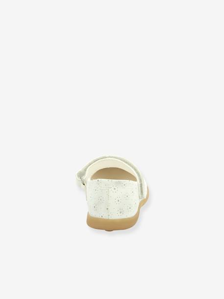 Babies cuir fille Ambellie blanc 3 - vertbaudet enfant 