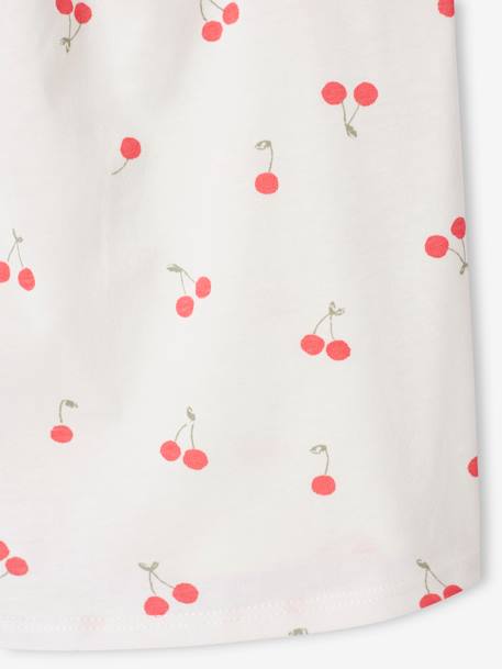 Lot de 3 débardeurs fille à fines bretelles écru+framboise+vert sauge 15 - vertbaudet enfant 