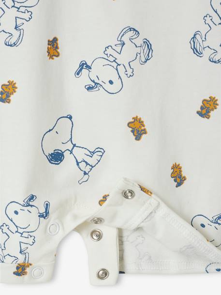 Lot de 2 combinaisons short bébé garçon Snoopy Peanuts® BLEU CIEL 7 - vertbaudet enfant 