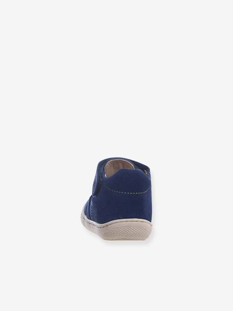 Sandales semi-ouvertes bébé Bede NATURINO® 1ers pas bleu ciel+brun+ocre 4 - vertbaudet enfant 