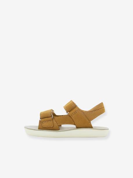 Sandales enfant Goa Boy bleu+caramel 7 - vertbaudet enfant 