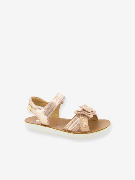 Sandales enfant Goa Fly cuivre irisé 1 - vertbaudet enfant 