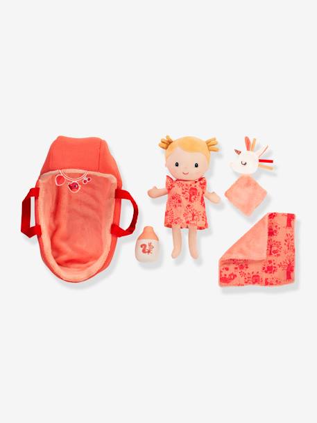 Bébé Léna et son couffin - S rose 3 - vertbaudet enfant 