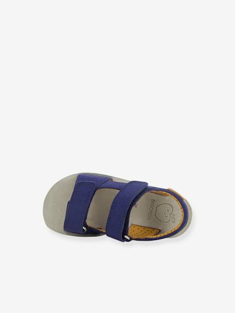 Sandales enfant Goa Boy bleu+caramel 4 - vertbaudet enfant 