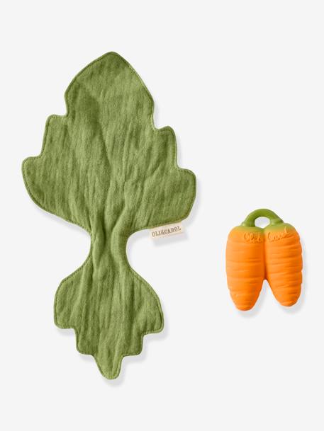Mini doudou Cathy la Carotte - orange 5 - vertbaudet enfant 