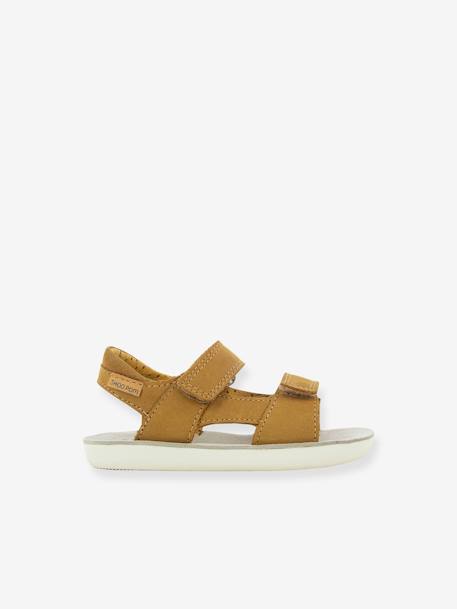 Sandales enfant Goa Boy bleu+caramel 6 - vertbaudet enfant 