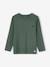 T-shirt garçon unis manches longues personnalisable anthracite+Bleu+jaune+marine+vert+vert sapin 25 - vertbaudet enfant 