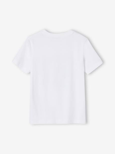 T-shirt à sequins garçon écru+gris chiné 3 - vertbaudet enfant 