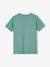 T-shirt garçon personnalisable manches courtes aubergine+blanc+BLEU+jaune pâle+mangue+sauge 34 - vertbaudet enfant 