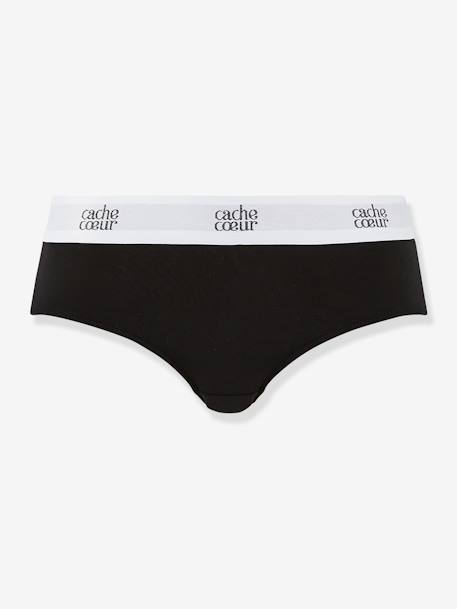 Shorty de grossesse taille basse Life noir 1 - vertbaudet enfant 