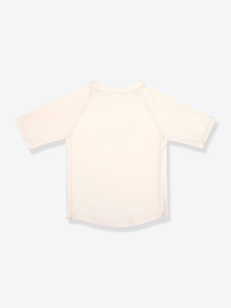 T-shirt manches courtes anti UV LÄSSIG blanc+écru 2 - vertbaudet enfant 