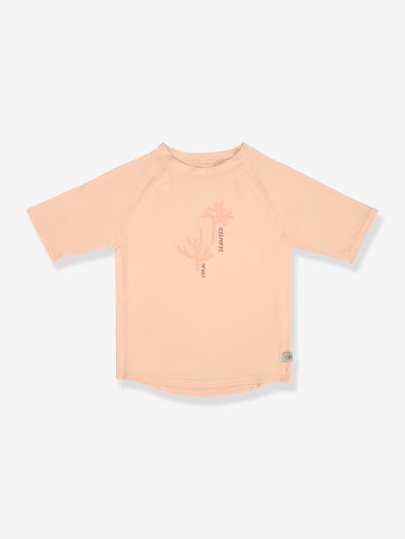 T-shirt manches courtes anti UV LÄSSIG rose nude 1 - vertbaudet enfant 