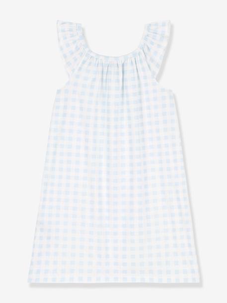 Chemise de nuit manches courtes PETIT BATEAU blanc 2 - vertbaudet enfant 