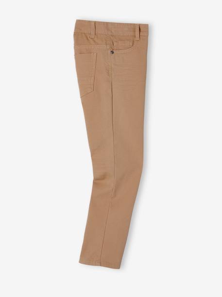 Pantalon droit indestructible garçon beige+BLEU+KAKI FONCE+vert 5 - vertbaudet enfant 