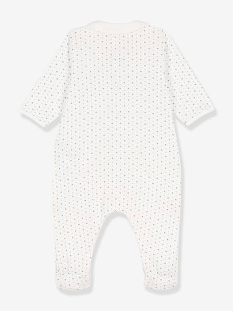 Dors-bien en coton bio PETIT BATEAU blanc 2 - vertbaudet enfant 