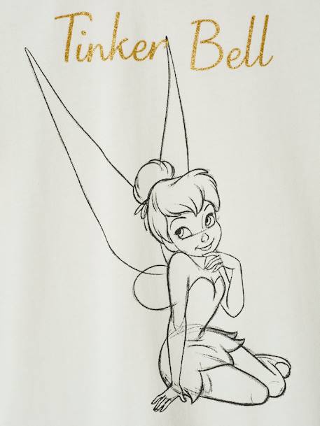 Pyjashort fille Disney® Fée Clochette GRIS CLAIR IMPRIME 5 - vertbaudet enfant 