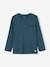 T-shirt garçon unis manches longues personnalisable anthracite+Bleu+jaune+marine+vert+vert sapin 10 - vertbaudet enfant 