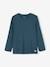 T-shirt garçon unis manches longues personnalisable anthracite+Bleu+jaune+marine+vert+vert sapin 6 - vertbaudet enfant 