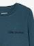 T-shirt garçon unis manches longues personnalisable anthracite+Bleu+jaune+marine+vert+vert sapin 8 - vertbaudet enfant 