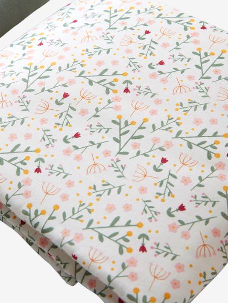 Tour de lit / tour de parc pare-chocs FLEURETTES multicolore 4 - vertbaudet enfant 