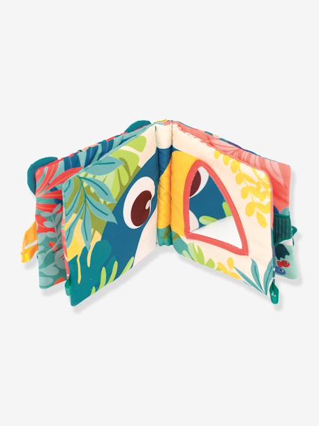 Livre tissu Jungle multicolore 4 - vertbaudet enfant 