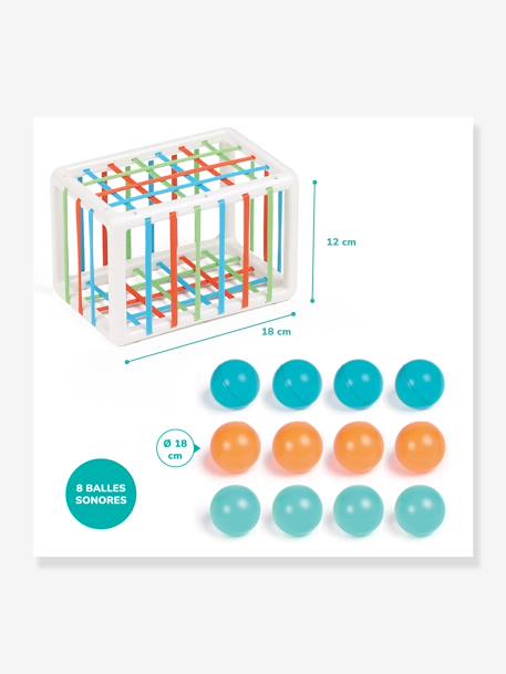 Cube de manipulation LUDI multicolore 2 - vertbaudet enfant 