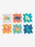 Puzzle Baby Dalles Animaux multicolore 2 - vertbaudet enfant 