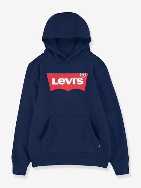 Sweat à capuche Batwing Screenprint LEVI'S bleu 1 - vertbaudet enfant 