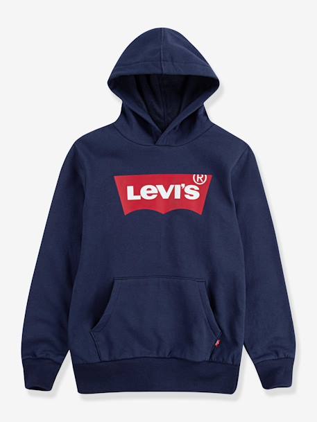 Sweat à capuche Batwing Screenprint LEVI'S bleu 2 - vertbaudet enfant 
