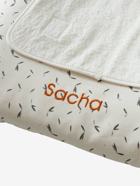 Matelas à langer et 2 tapis de change personnalisable HANOÏ écru / multicolore 4 - vertbaudet enfant 
