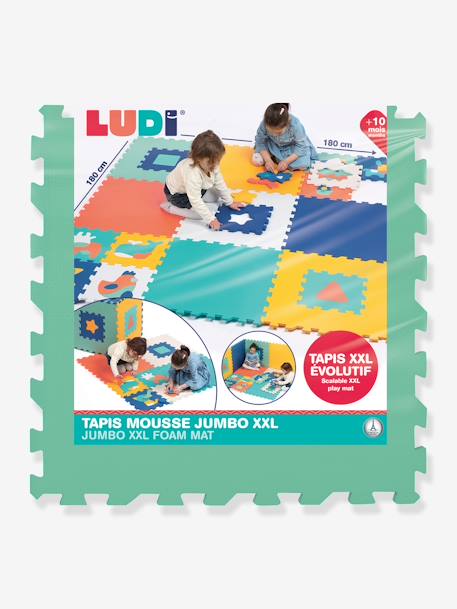 Jumbo tapis mousse multicolore 5 - vertbaudet enfant 