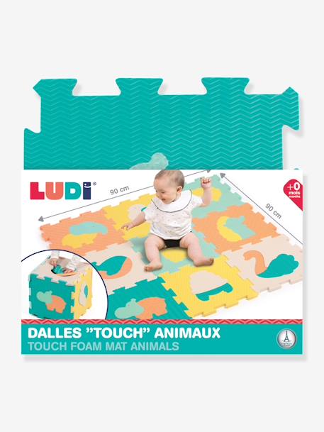 Dalles animaux touch multicolore 3 - vertbaudet enfant 