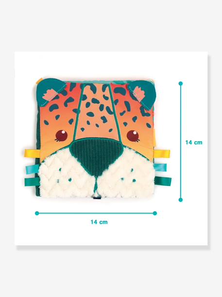 Livre tissu Jungle multicolore 6 - vertbaudet enfant 