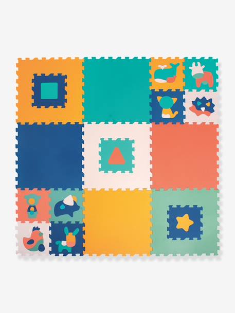 Jumbo tapis mousse multicolore 2 - vertbaudet enfant 
