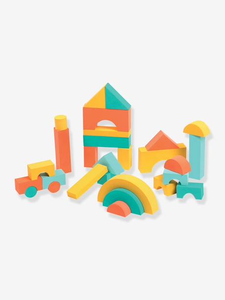 Blocs construction mousse multicolore 2 - vertbaudet enfant 