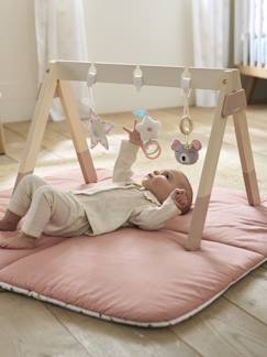 Idées cadeaux bébés et enfants-Portique d'éveil en bois FSC®
