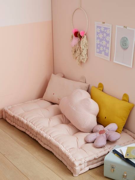 Matelas de sol style futon bleu grisé+cannelle+rose+rose poudré+vert sauge 11 - vertbaudet enfant 