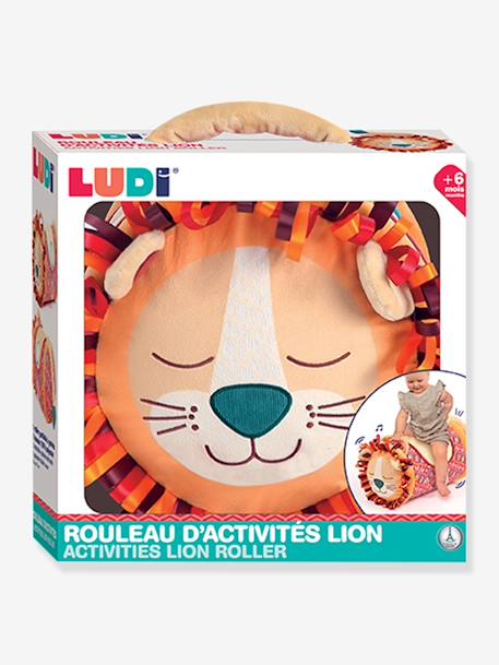 Rouleau d'activités Lion LUDI multicolore 3 - vertbaudet enfant 