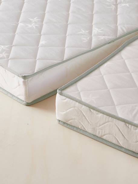 Matelas enfant évolutif anti-acariens traité Bi-ome NTL® blanc 2 - vertbaudet enfant 