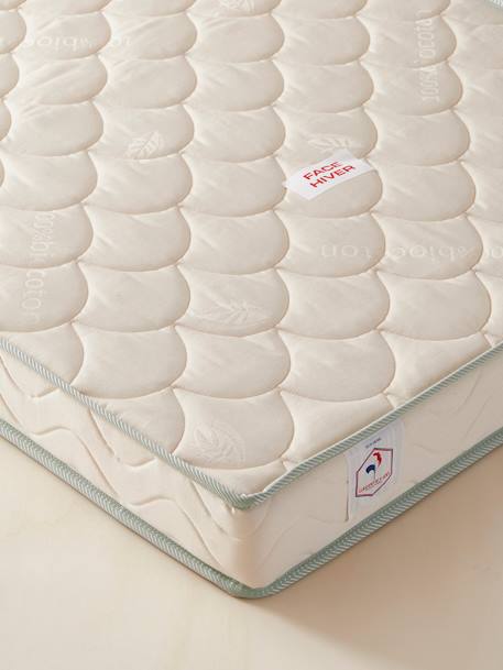 Matelas enfant housse coton Bio* écru 2 - vertbaudet enfant 