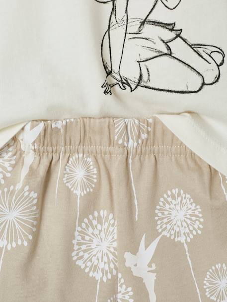 Pyjashort fille Disney® Fée Clochette GRIS CLAIR IMPRIME 6 - vertbaudet enfant 