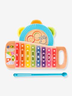 Idées cadeaux bébés et enfants-Xylo-tambourin Lumi magique - VTECH