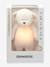 Veilleuse peluche MOONIE Ours douceur Crème+Gris 2 - vertbaudet enfant 