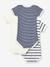 Lot de 3 bodies manches courtes en coton bio blanc 2 - vertbaudet enfant 