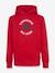 Sweat capuche Core rouge 1 - vertbaudet enfant 