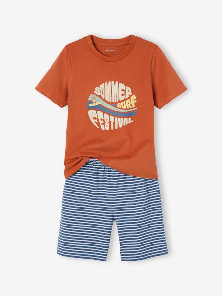 Lot de 2 pyjashorts garçon summer surf bleu jean 5 - vertbaudet enfant 